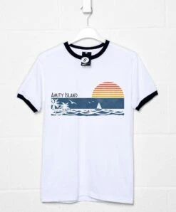 Amity Island Ringer T-Shirt
