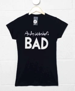Andy Warhols Bad Womens Fitted T-Shirt As Worn By Debbie Harry