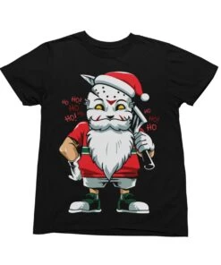 Another Evil Santa Unisex Christmas T-Shirt -Everyday Tee Shirt Sales Store Another Evil Santa Unisex Christmas Graphic T Shirt For Men 8Ball 1826