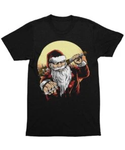 Bad Boy Santa Unisex Christmas T-Shirt