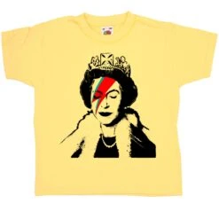 Banksy Lizzy Stardust Kids T-Shirt -Everyday Tee Shirt Sales Store Banksy Lizzy Stardust Kids T Shirt 8Ball 4068