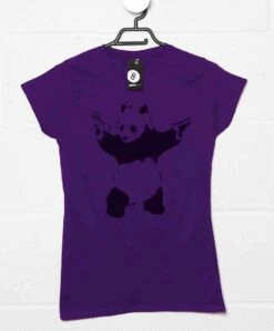 Banksy Panda T-Shirt For Women -Everyday Tee Shirt Sales Store Banksy Panda T Shirt for Women 8Ball 4456