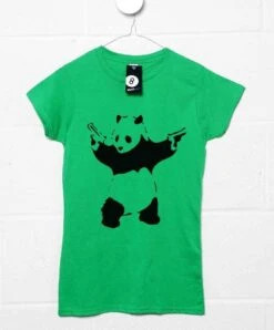 Banksy Panda T-Shirt For Women -Everyday Tee Shirt Sales Store Banksy Panda T Shirt for Women 8Ball 5995