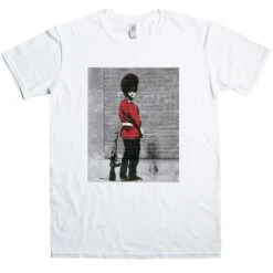 Banksy Peeing Guard T-Shirt