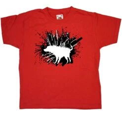 Banksy Shaking Dog Kids T-Shirt -Everyday Tee Shirt Sales Store Banksy Shaking Dog Kids Graphic T Shirt 8Ball 5838