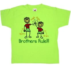 Brothers Rule T-Shirt -Everyday Tee Shirt Sales Store Brothers Rule Mens T Shirt 8Ball 3019