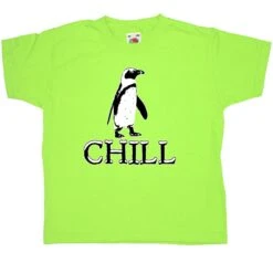 Chill Penguin Childrens T-Shirt -Everyday Tee Shirt Sales Store Chill Penguin Childrens Graphic T Shirt 8Ball 3835
