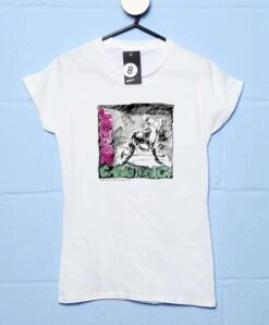 Clash London Calling Cover Illustration Womens Fitted T-Shirt