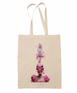 Daisy Duke Skull Barbie Tote Bag