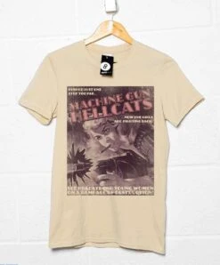 Deathray Machine Gun Hellcats T-Shirt