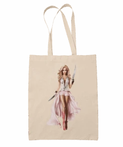 Gothic Princess Barbie Tote Bag