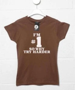 I'm Number 1 Womens Fitted T-Shirt As Worn By Fat Boy Slim