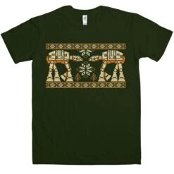 Knitted Jumper Style Snow Walkers T-Shirt