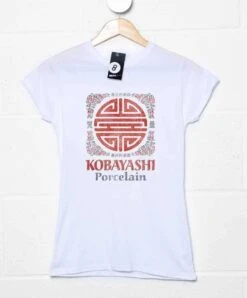 Kobayashi Porcelain Fitted Womens T-Shirt