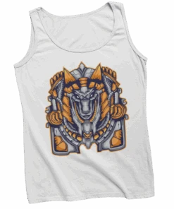 Mechanical Anubis Tattoo Design Adult Womens Vest Top