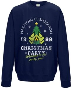 Nakatomi Christmas Party Sweatshirt -Everyday Tee Shirt Sales Store Nakatomi Christmas Party Unisex Sweatshirt 8Ball 4911