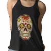Skull Tattoo Design Adult Womens Vest Top