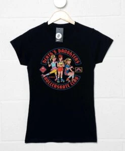 Steven Rhodes Death's Daughters Rollerskate Club Womens Style T-Shirt -Everyday Tee Shirt Sales Store Steven Rhodes Death s Daughters Rollerskate Club Womens Style T Shirt 8Ball 4