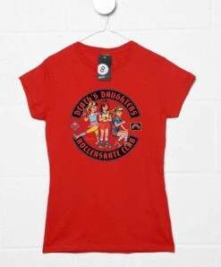 Steven Rhodes Death's Daughters Rollerskate Club Womens Style T-Shirt