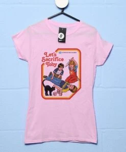 Steven Rhodes Let's Sacrifice Toby Womens Style T-Shirt -Everyday Tee Shirt Sales Store Steven Rhodes Let s Sacrifice Toby Womens Style T Shirt 8Ball 1197