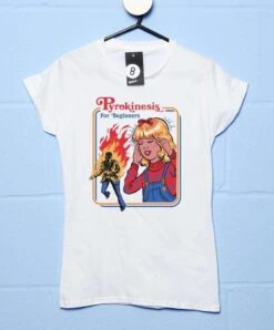 Steven Rhodes Pyrokinesis For Beginners Womens Fitted T-Shirt -Everyday Tee Shirt Sales Store Steven Rhodes Pyrokinesis For Beginners Womens Fitted T Shirt 8Ball 4214