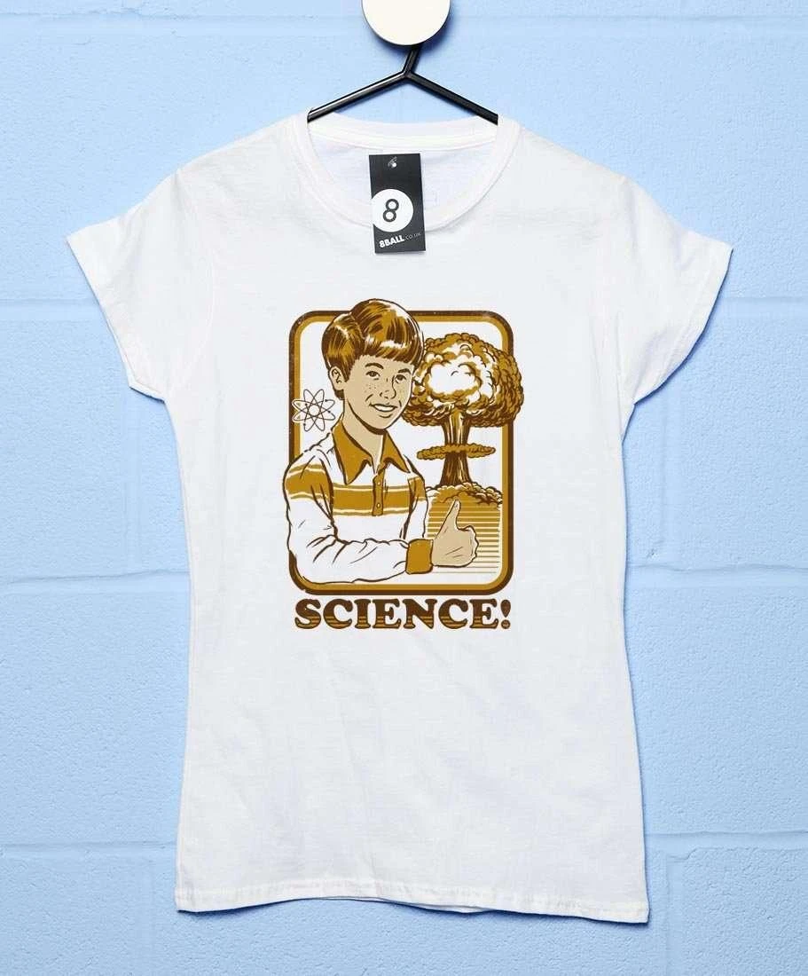 Steven Rhodes Retro Science Womens T-Shirt 2 Steven Rhodes Retro Science Womens T-Shirt - Image 2
