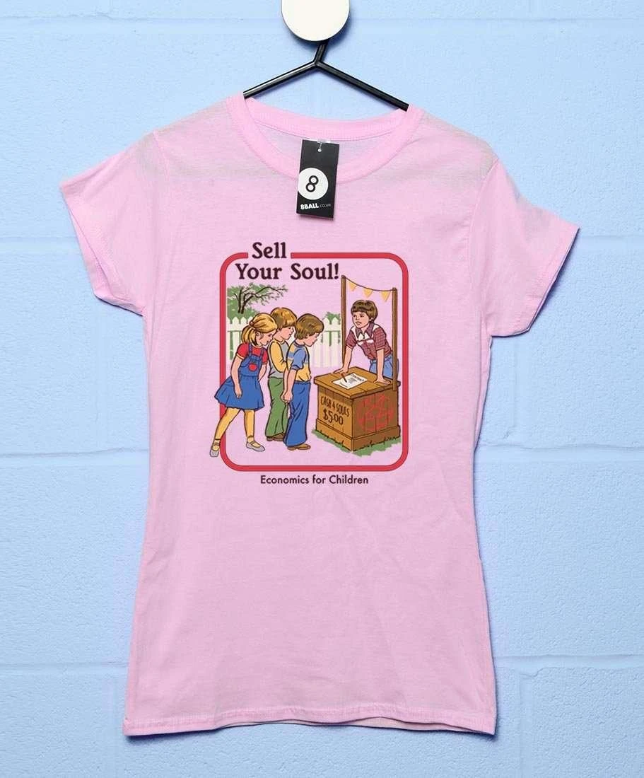 Steven Rhodes Sell Your Soul Womens Style T-Shirt 2 Steven Rhodes Sell Your Soul Womens Style T-Shirt - Image 2