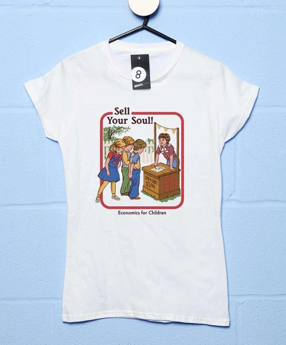 Steven Rhodes Sell Your Soul Womens Style T-Shirt 3 Steven Rhodes Sell Your Soul Womens Style T-Shirt - Image 3