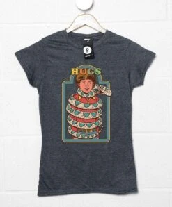 Steven Rhodes Snake Hugs Womens Style T-Shirt