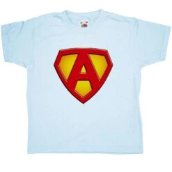 Super Hero A Kids T-Shirt