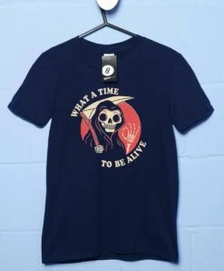 What A Time To Be Alive DinoMike T-Shirt -Everyday Tee Shirt Sales Store What A Time To Be Alive DinoMike Mens Graphic T Shirt 8Ball 1802