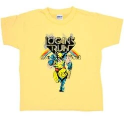 Wolverine Logan On The Run Kids T-Shirt -Everyday Tee Shirt Sales Store Wolverine Logan On The Run Kids T Shirt 8Ball 4857