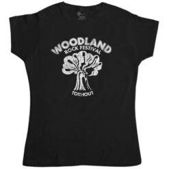 Woodland Rock Festival T-Shirt For Women As Worn By Joan Jett